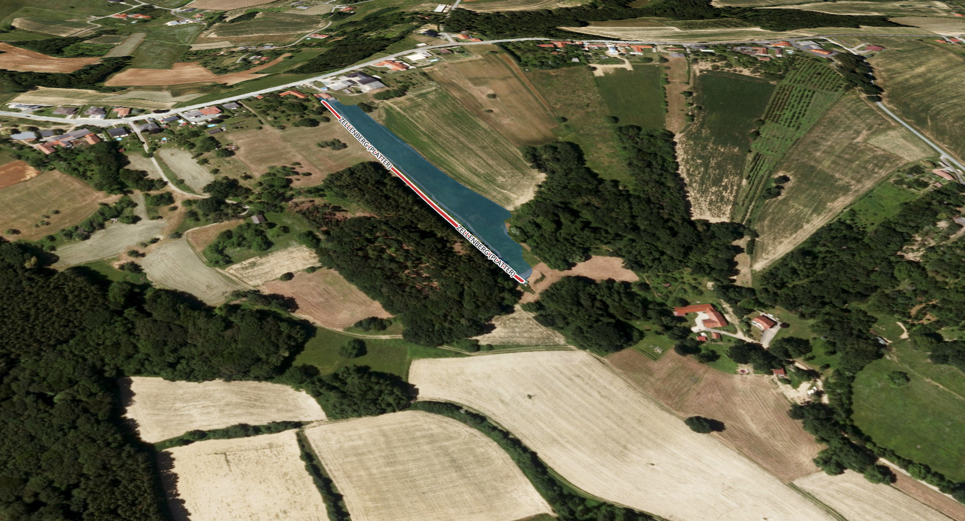 Pistenplan  im Skigebiet Kukmirn - ein Skigebiet in Wien / Burgenland