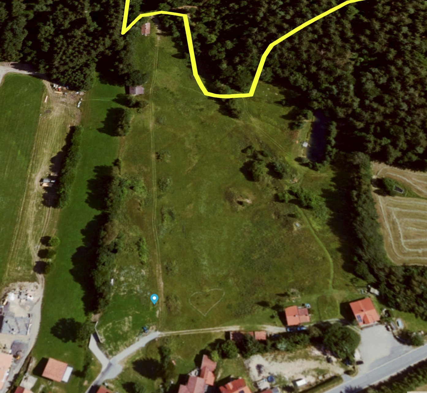 Pistenplan  im Skigebiet St. Oswald-Riedlhütte - ein Skigebiet in Bayerischer Wald