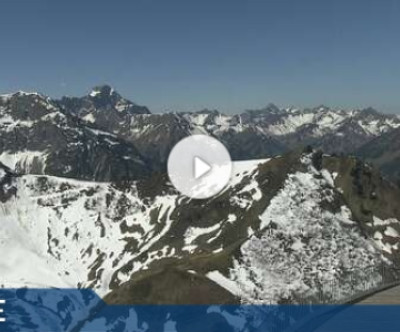 Webcam Kanzelwand/Fellhorn Kleinwalsertal - Ifen