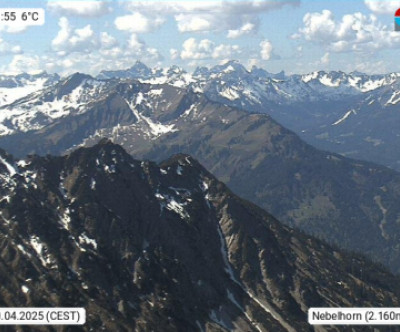 Webcam  Oberstdorf - Nebelhorn