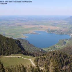 Webcam Kochelsee / Walchensee - Herzogstand