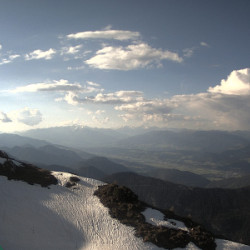 Webcam Dobratsch - Blick nach Nord-West / Dreiländereck Arnoldstein