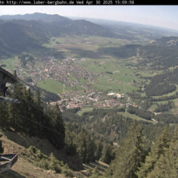 Webcam nach Norden / Oberammergau - Laber