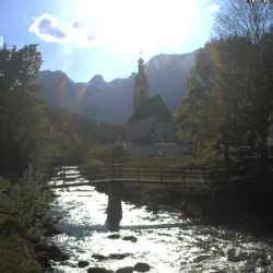 Webcam Kirche / Ramsau - Hochschwarzeck