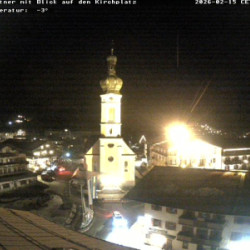 Webcam Kirchplatz / Reit im Winkl - Winklmoosalm